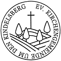 An dieser Stelle wird das Siegelbild der Evangelischen Kirchengemeinde um den Kindelsberg angezeigt.